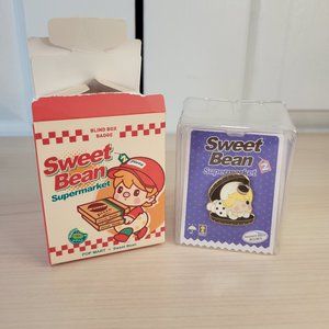 POP MART X SWEET BEAN Supermarket Blind Box Pin Badge Sandwich Biscuit NEW w Box